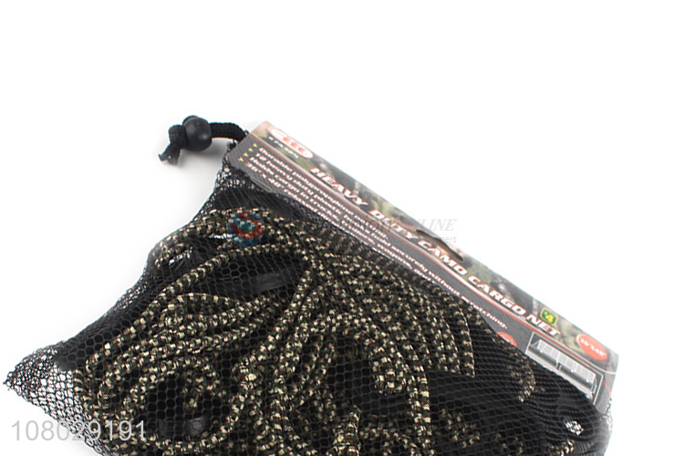 High Quality Heavy Duty Camo Cargo Net Bungee Cord Net