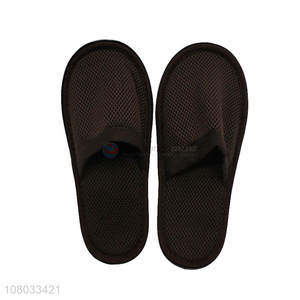 Good quality disposable spa slipper fluffy indoor slipper for travel hotel