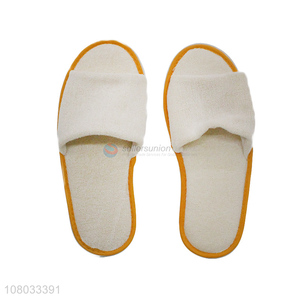 New arrival open toe disposable slipper for hotel guests party wedding