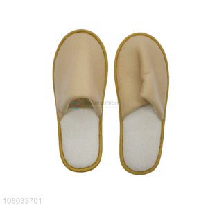 China factory cheap disposable guest slippers non-slip indoor hotel slipper