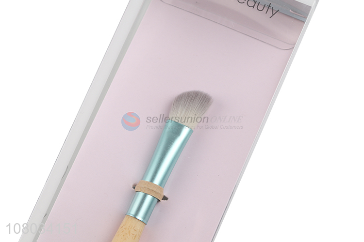 Popular products small ladies makeup brush with bamboo handle