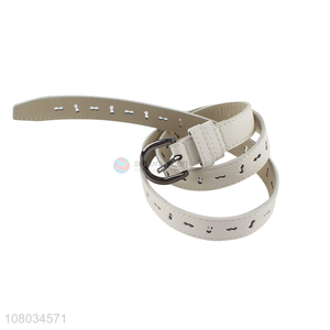 Personalized Design PU Leather Belt Adjustable Belt