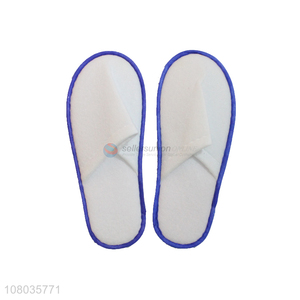 China market wholesale white simple hotel disposable slippers