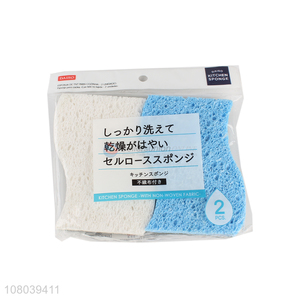 Good Quality Natural Wood Pulp Sponge Dish Washing Sponge