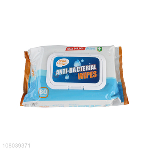 Best Selling 80 Wipes Anti-Bacterial Wipes Cleaning Wipes