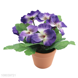 Good Sale Artificial Flower Simulation Potted Plants For Decoration