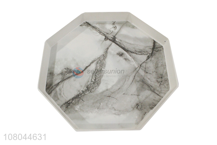 Wholesale Octagonal Melamine Tray For Coffee Shop