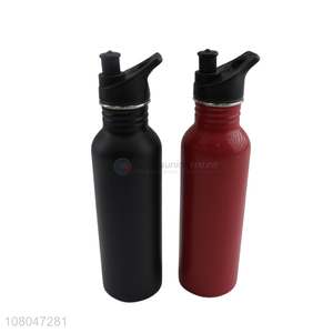 Best selling multicolor outdoor sports stainless steel water bottle