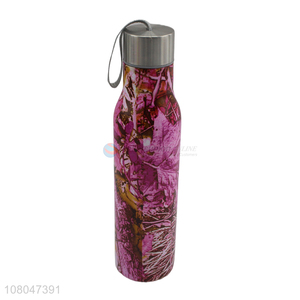 Best quality large capacity single wall stainless steel bottle