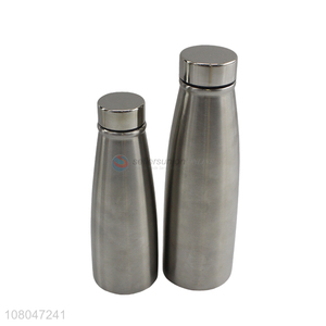 Popular products large capacity single wall stainless steel bottle