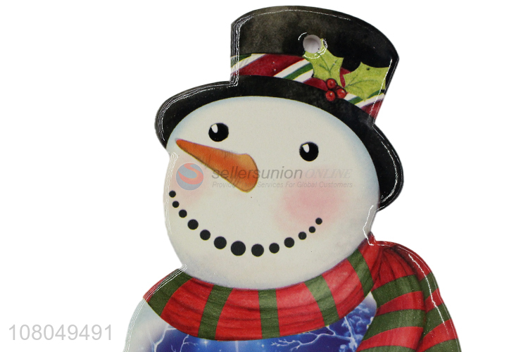 New Design Snowman Shape Ceramic Placemat Pot Pad