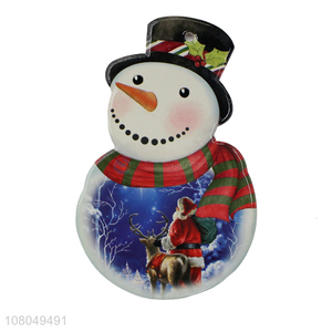 New Design Snowman Shape Ceramic Placemat Pot Pad