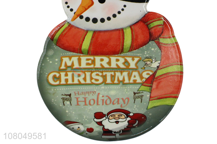 Popular Snowman Shape Ceramic Placemat Best Pot Pad