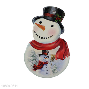 New Design Snowman Shape Pot Pad Ceramic Placemat