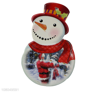 Best Sale Snowman Shape Placemat Cartoon Heat Pad