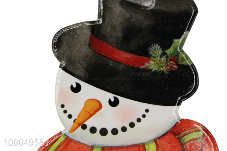 Popular Snowman Shape Ceramic Placemat Best Pot Pad