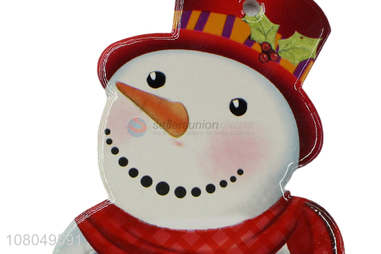 Best Sale Snowman Shape Placemat Cartoon Heat Pad