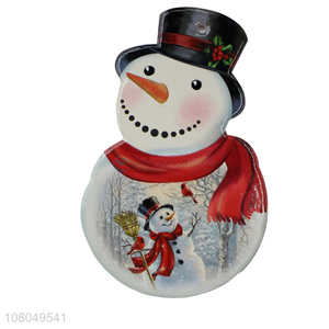 Custom Color Printing Snowman Shape Placemat