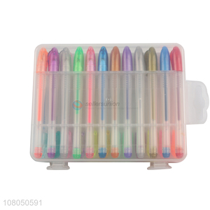 Top Quality Fashion 24 Pieces Mini Gel Pen Set