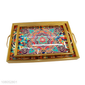 Custom European Style Decorative Tray Food Trays Serving Tray