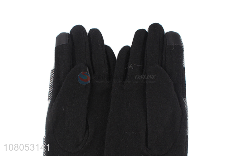 Low price wholesale ladies winter touch screen gloves