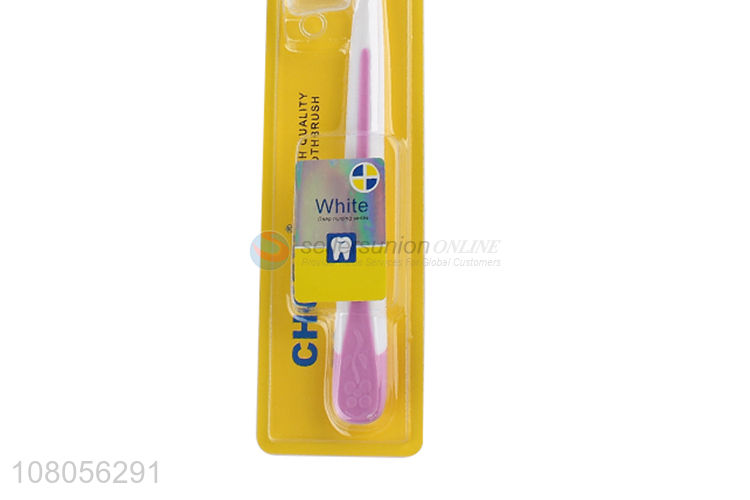 Online wholesale portable plastic toothbrush with sheath