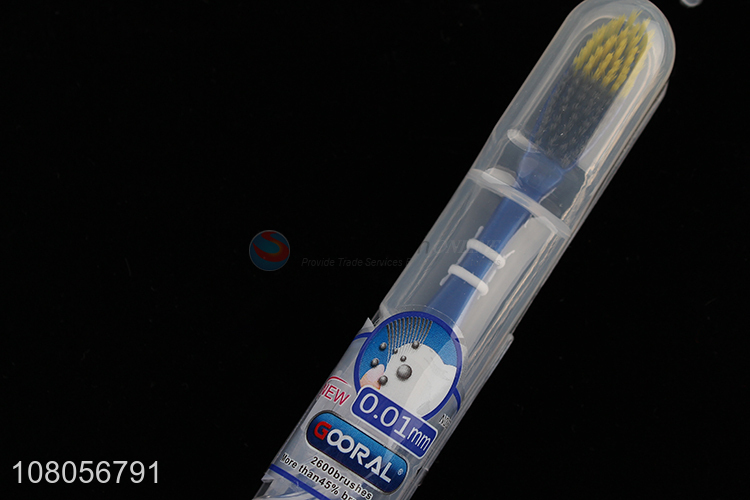 Online wholesale plastic portable travel toothbrush