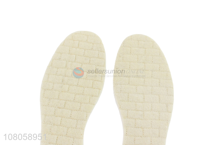 Online wholesale white winter cotton breathable insole