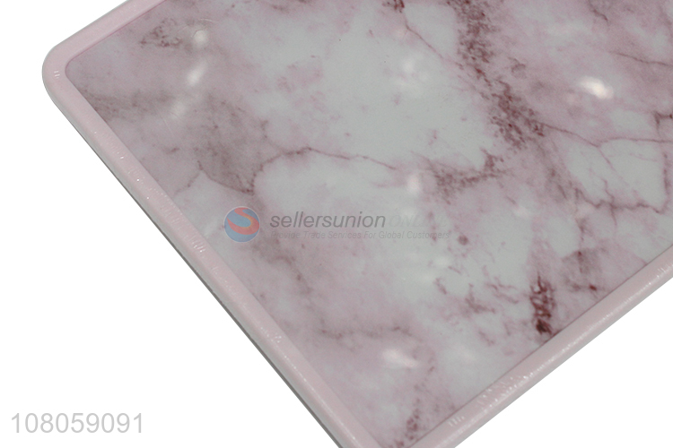 High quality pink imitation marble chopping block kitchen supplies