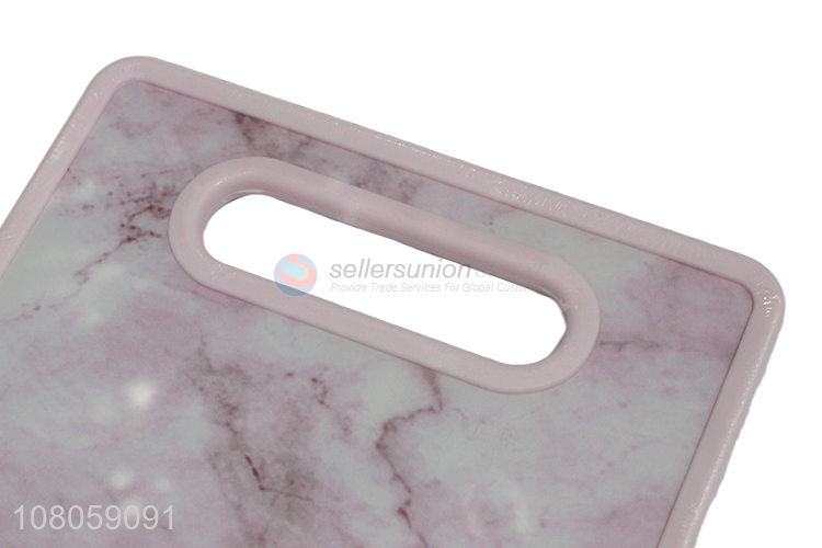 High quality pink imitation marble chopping block kitchen supplies