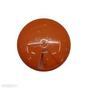 New arrival orange round portable pill box for sale