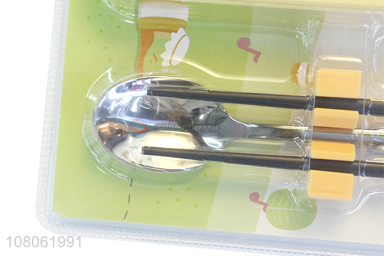 New Arrival Portable Chopsticks With Spoon Set