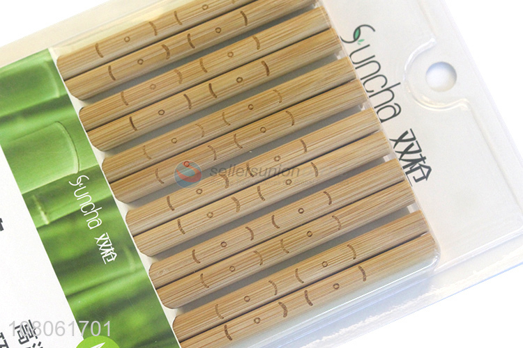 Wholesale Value Pack Food Grade Bamboo Chopsticks Set