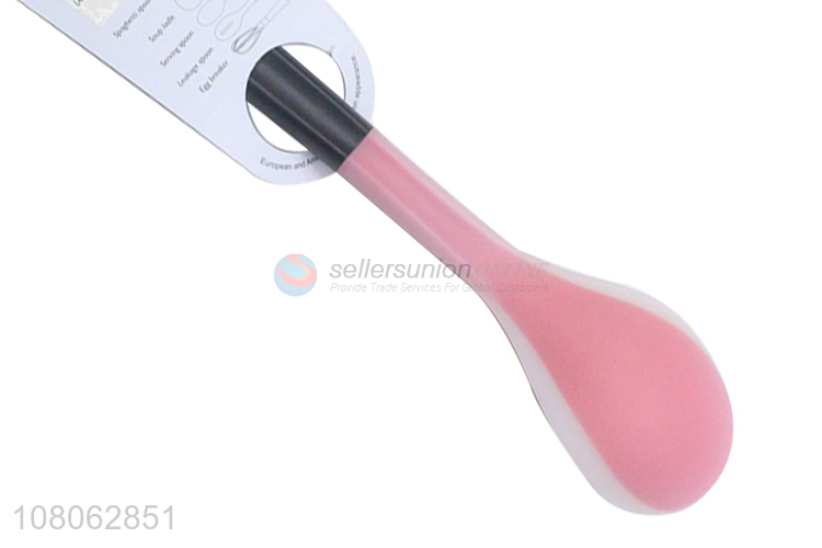 Popular products plastic handle silicone spoon for sale