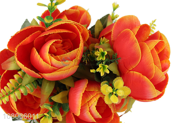 Online wholesale decorative plastic artificial flower for decoration