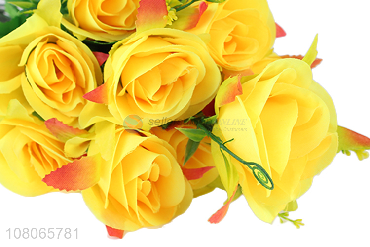 Hot selling natural plastic artificial flower for decoration