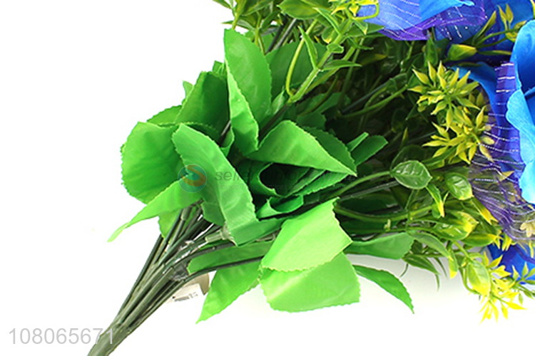 Popular products 18heads plastic artificial flower for sale