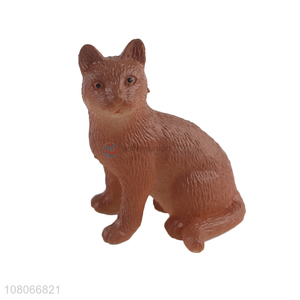 Best Sale Cute Little Cat Simulation Animal Model Toy