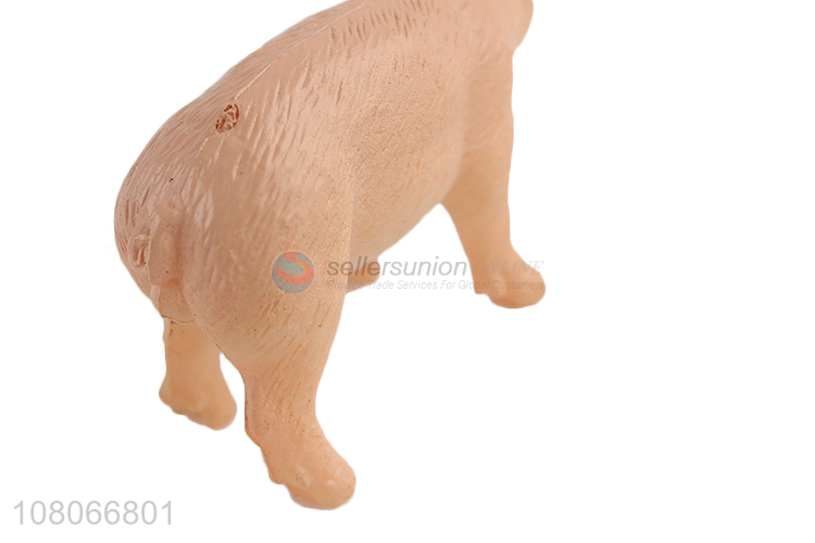 Cartoon Simulation Pig Cheap Animal Model Toy Wholesale