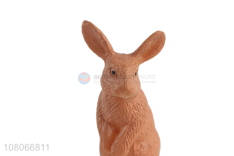 Hot Selling Simulation Rabbit Cartoon Animal Model Toy