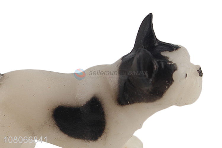 Popular Cute Dog Model Toy PVC Simulation Dog