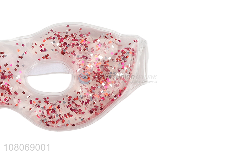 Wholesale cool hot compress gel beads cooling eye mask