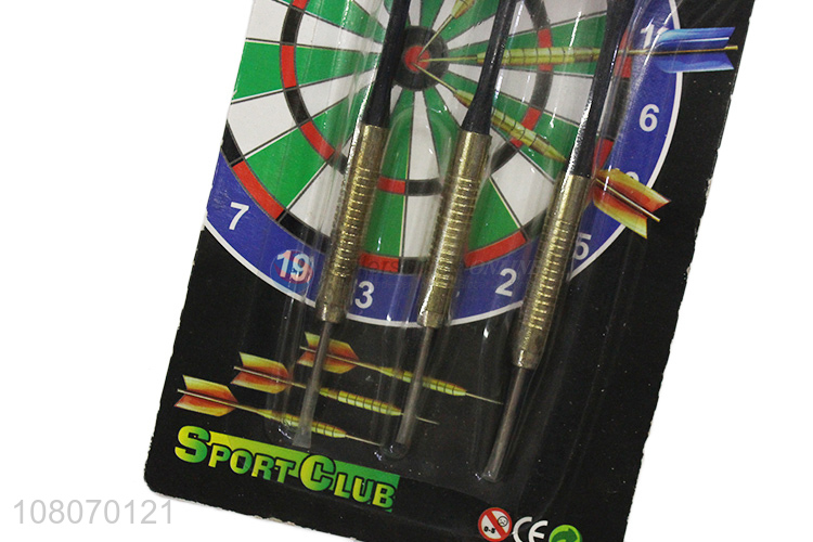 New arrival easy-to-mount iron tip 3 darts metal dart set