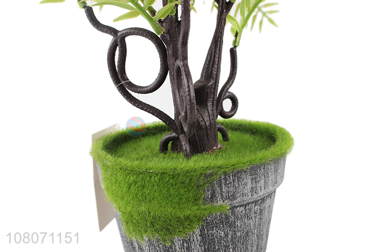 Good sale creative Artificial flower bonsai home ornaments