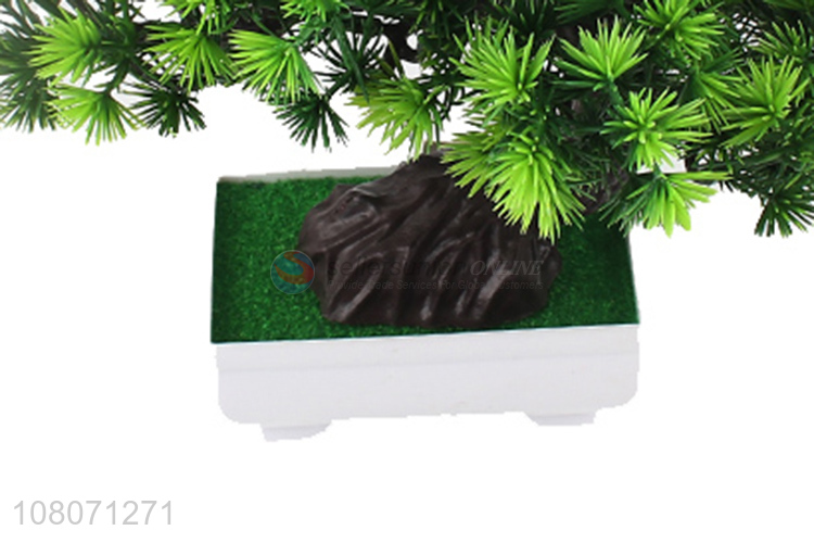 Good price green artificial bonsai living room ornaments wholesale