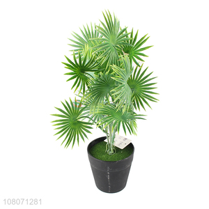 Wholesale green artificial plastic bonsai creative home ornaments