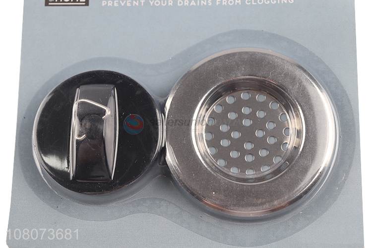 New Design Anti-Clogging Sink Strainer And Plug Set For Household