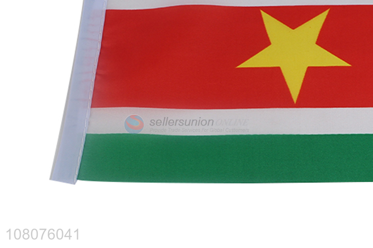 Factory supply Suriname country flags football banner