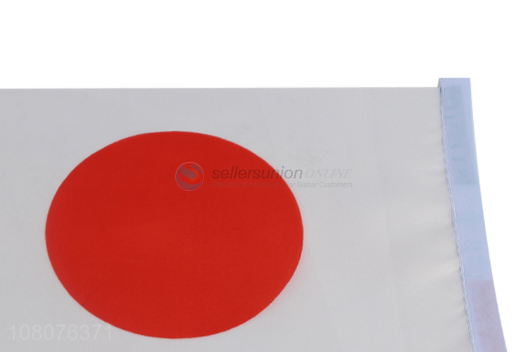 Good quality hand flag polyester Japan national flags