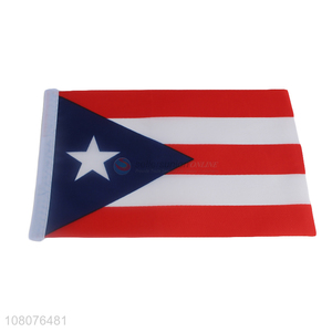 Factory price polyester mini flags hanging mini flags